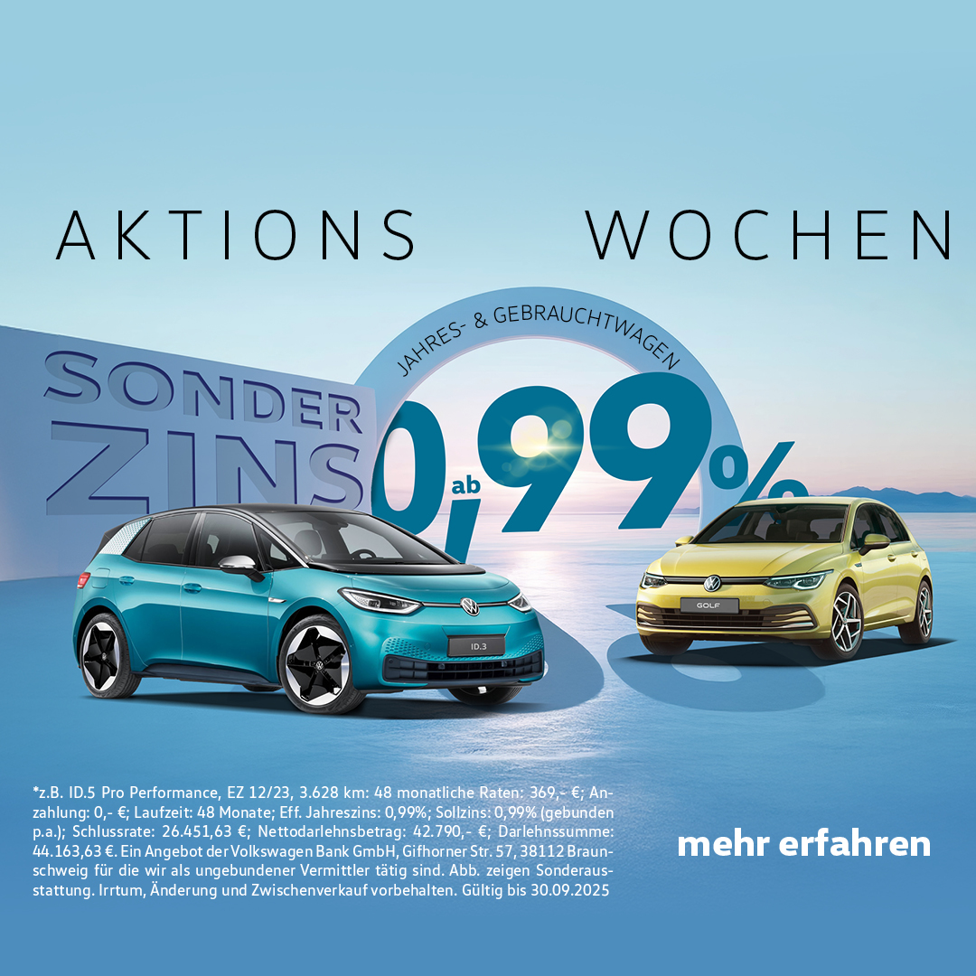 VVJ 0,99% Sonderzins
