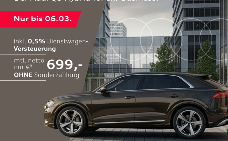 Audi Q8 Hybrid Gewerbeleasing