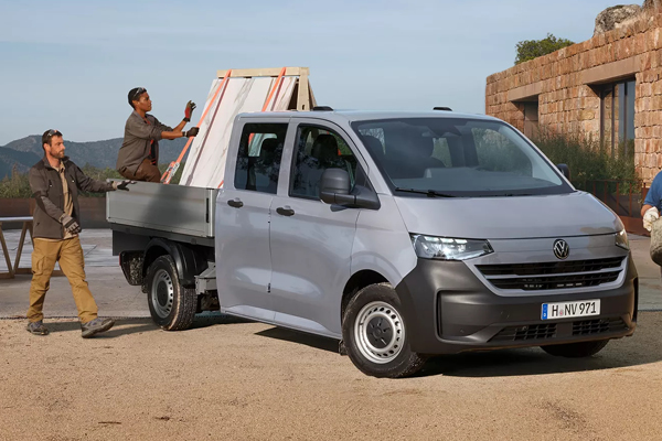 VW-Transporter-Doka-Pritsche