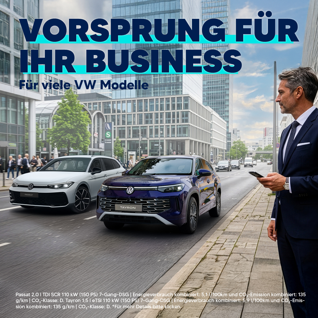 Volkswagen Gewerbeleasing