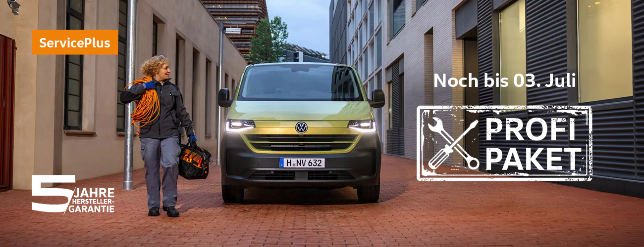 HEADER DESKTOP VW Transporter Profi Paket