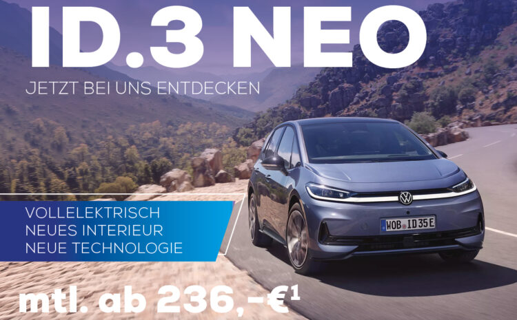  Der neue VW ID.3 Neo