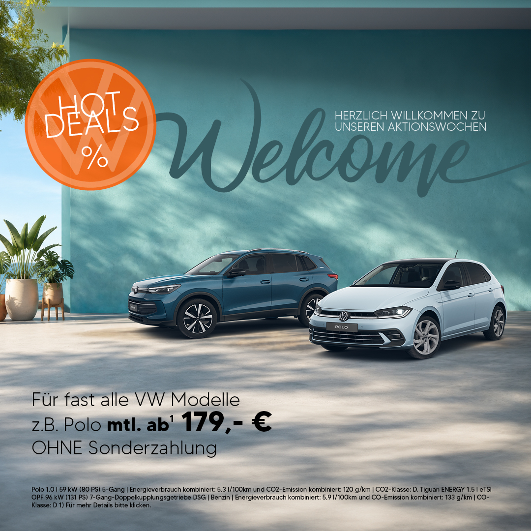 VW Sonderleasing Aktion VW Sonderleasing Aktion