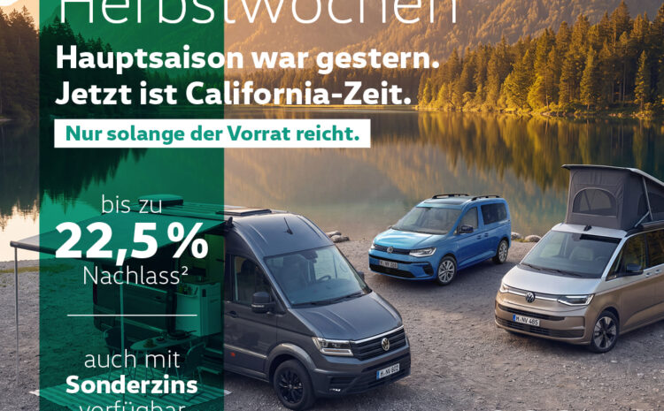 VW California Herbstwochen