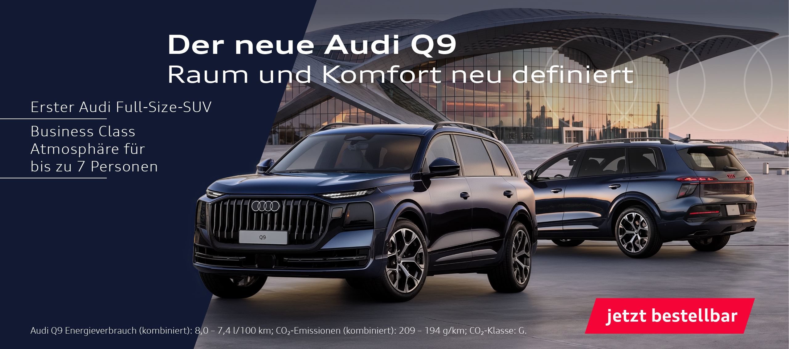 HEADER DESKTOP V4 Der neue Audi Q9